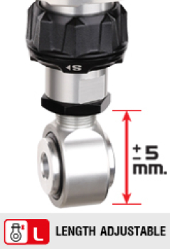 YSS Stoßdämpfer für K100 16V  Bj.1989 -1996 16Ventil  MZ366-385TRL-01 - Alu - 16V